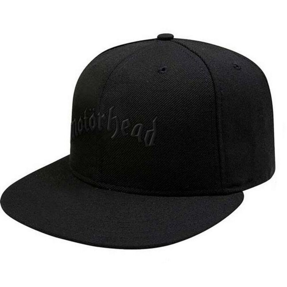 Motorhead Unisex Adult Logo & Warpig  Cap / Black
